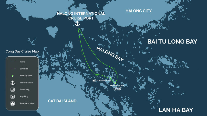 Cong Day Cruise Halong Bay