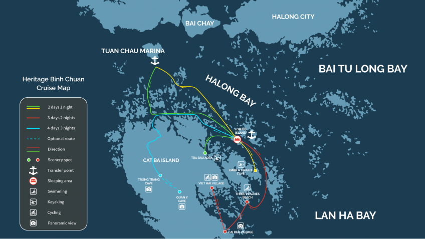 Heritage Binh Chuan Cruise Halong Bay