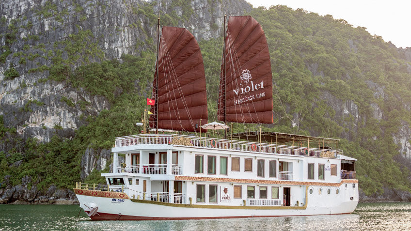 Heritage Line Violet Cruise Halong Bay