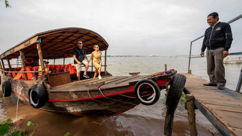 Victoria Mekong Cruise Mekong River